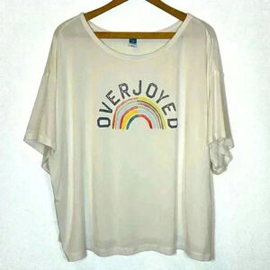 Old Navy Women's T-Shirt XXL  Soft Stretchy Plus Size Yoga Workout Walk Hike Mom